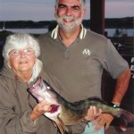 Mom and Ray Fish Day